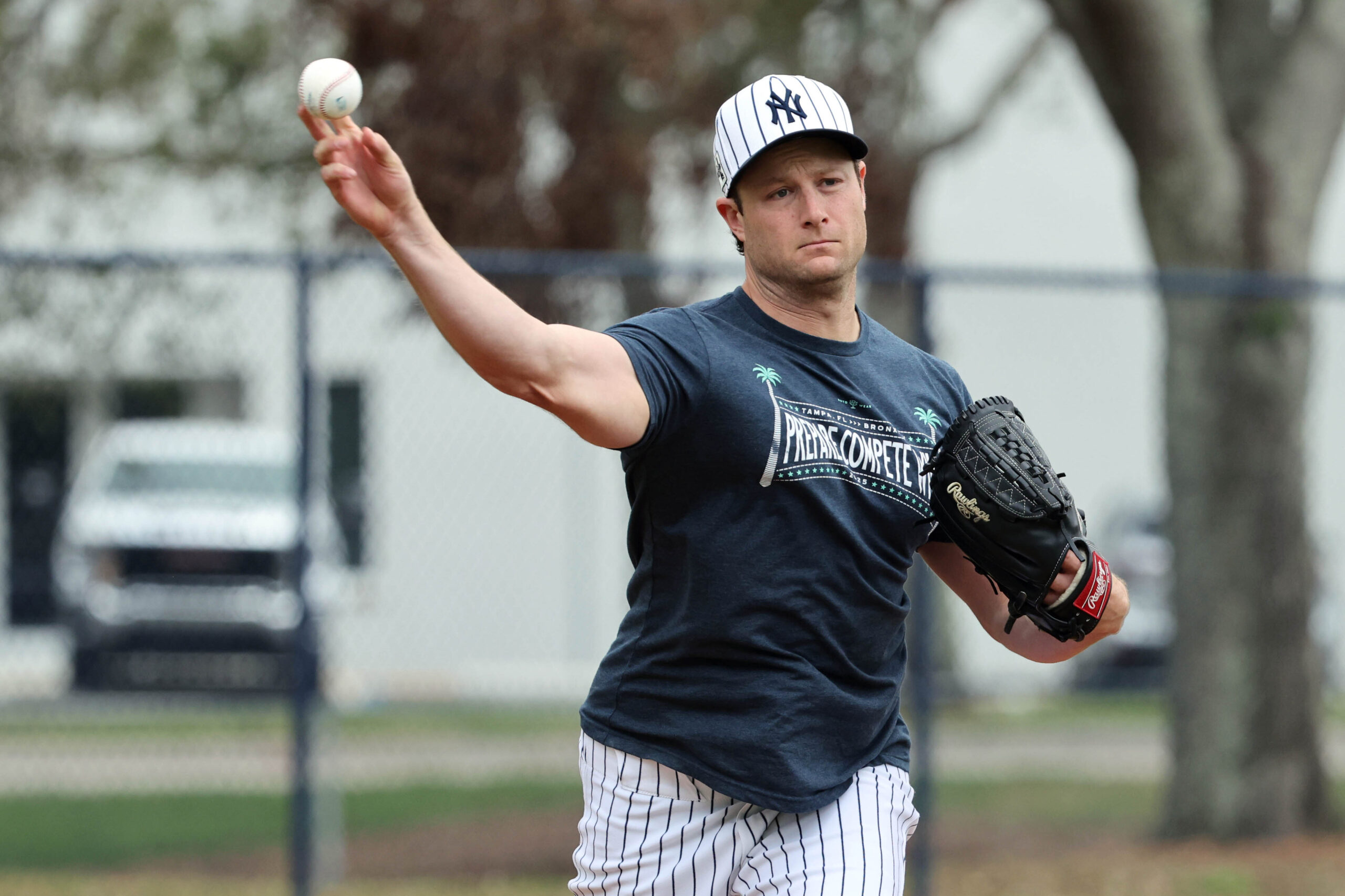 MLB: New York Yankees-Workouts