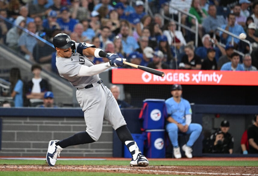 MLB: New York Yankees at Toronto Blue, aaron judge Jays