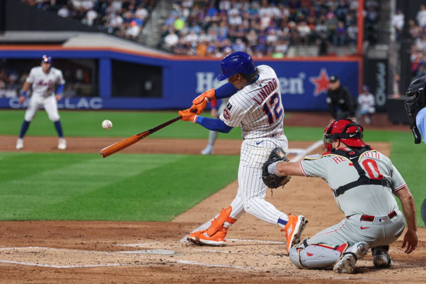 Francisco Lindor: Philadelphia Phillies at New York Mets