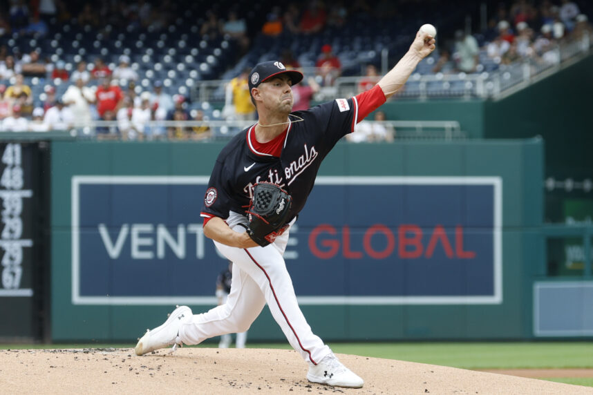 MLB: San Diego Padres at Washington Nationals, MacKenzie Gore, yankees