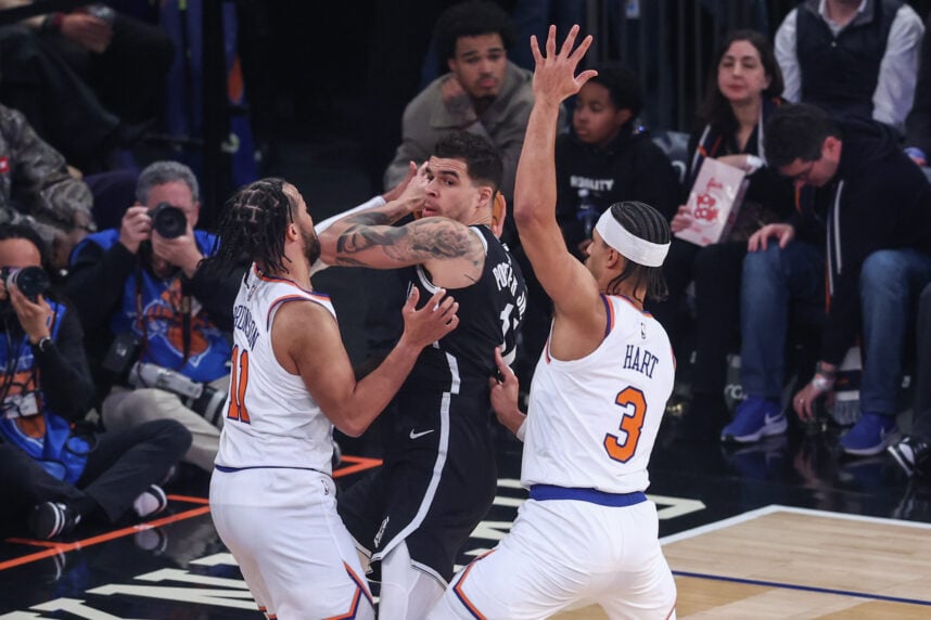 NBA: Brooklyn Nets at New York Knicks