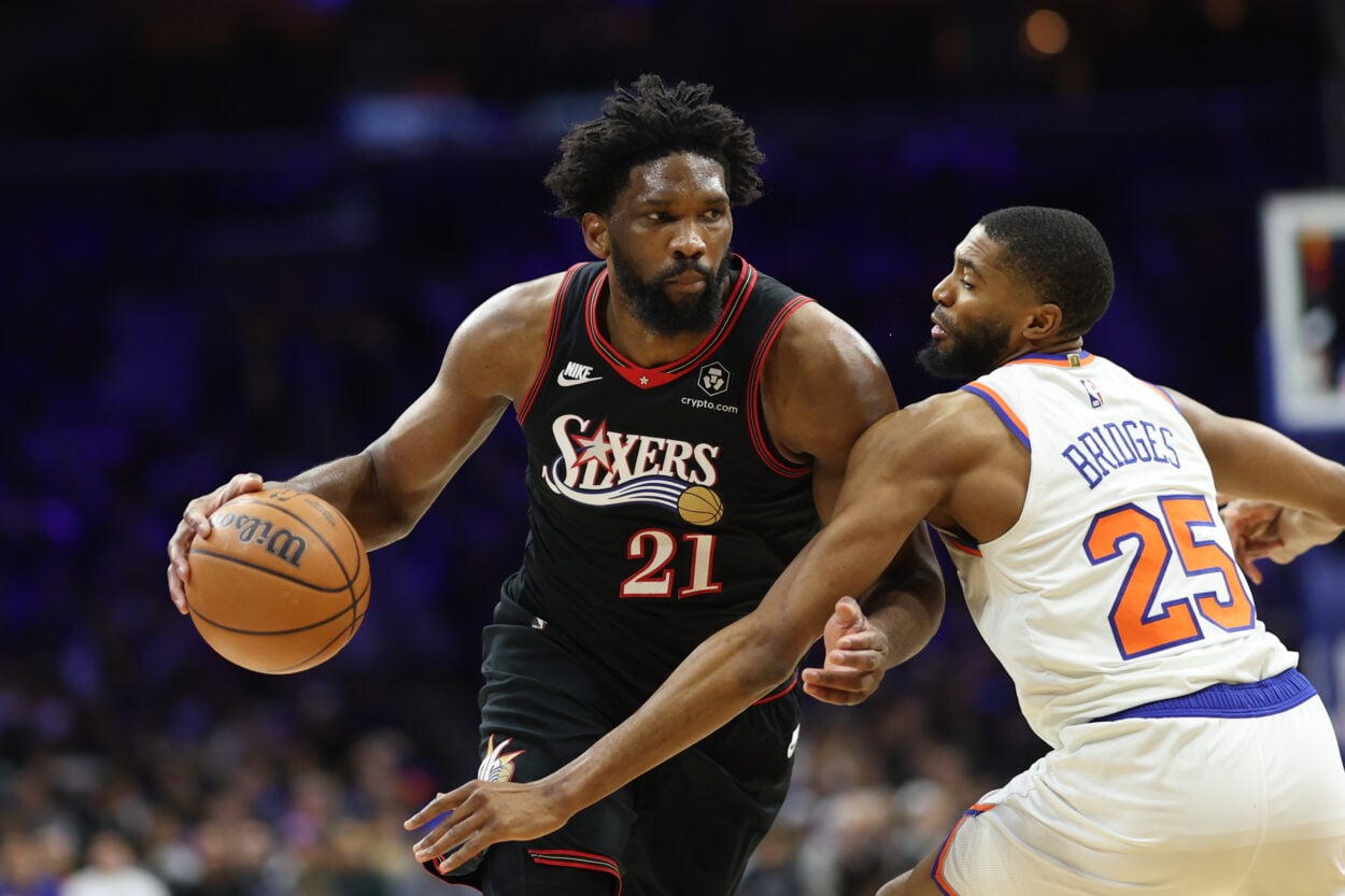 NBA: New York Knicks at Philadelphia 76ers