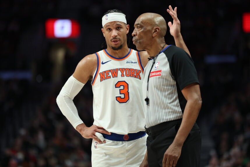 NBA: New York Knicks at Portland Trail Blazers