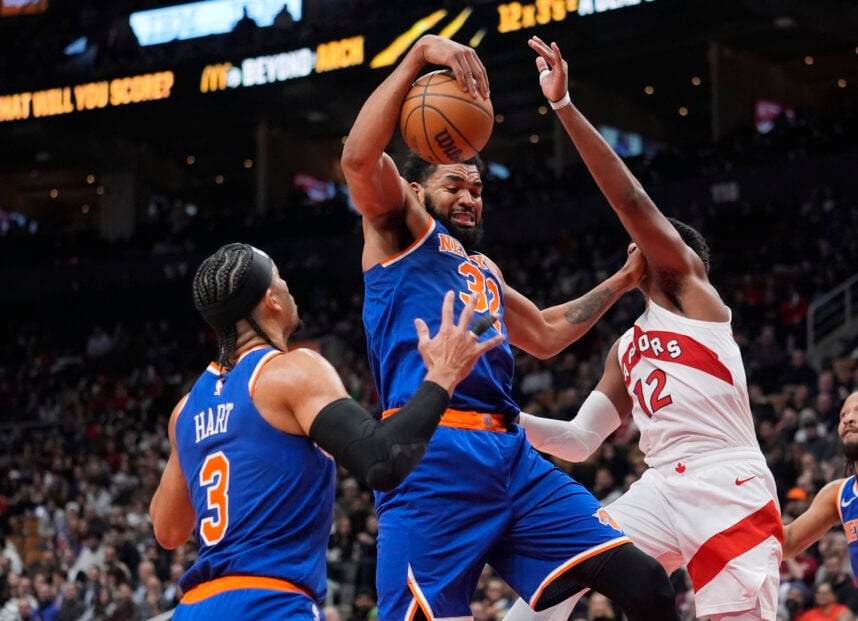 NBA: New York Knicks at Toronto Raptors