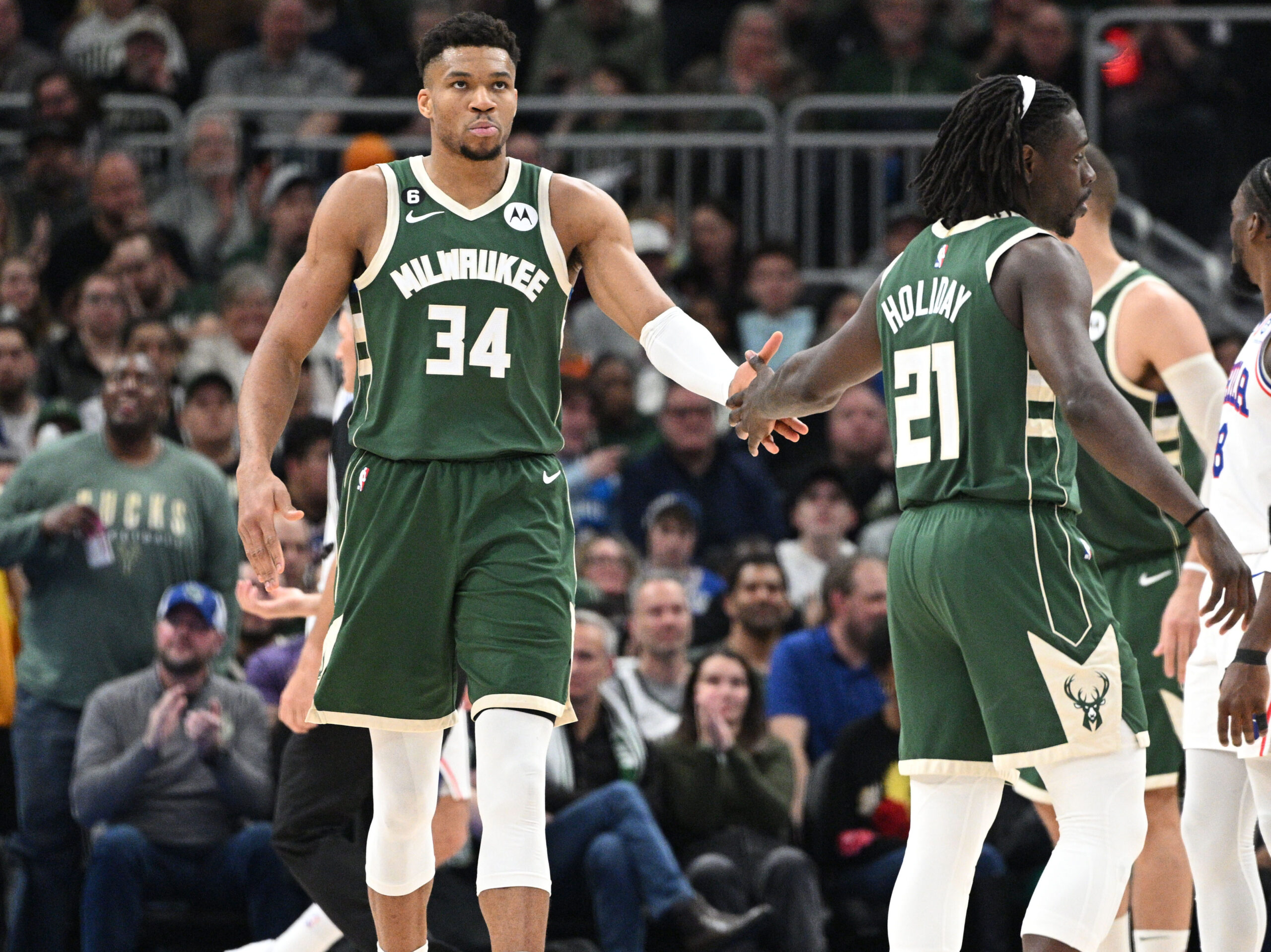 NBA: Philadelphia 76ers at Milwaukee Bucks