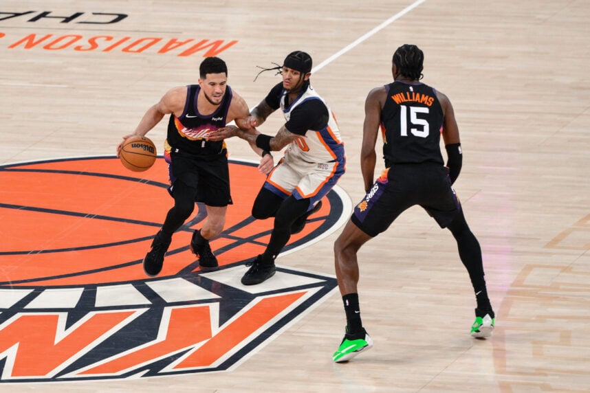 NBA: Phoenix Suns at New York Knicks