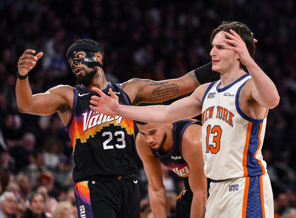NBA: Phoenix Suns at New York Knicks