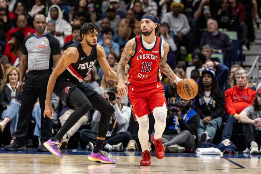 NBA: Portland Trail Blazers at New Orleans Pelicans