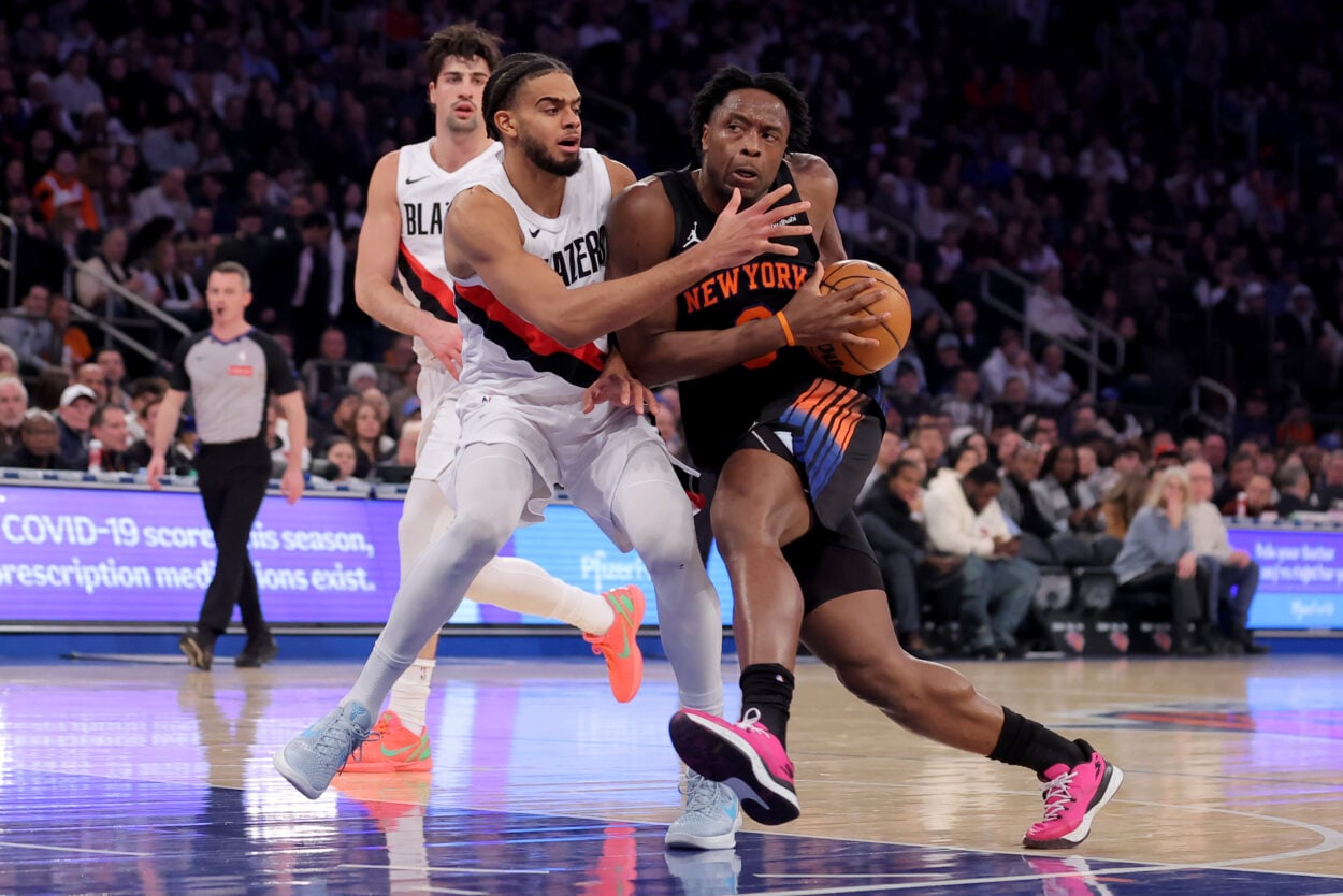 NBA: Portland Trail Blazers at New York Knicks NBA: Portland Trail Blazers at New York Knicks