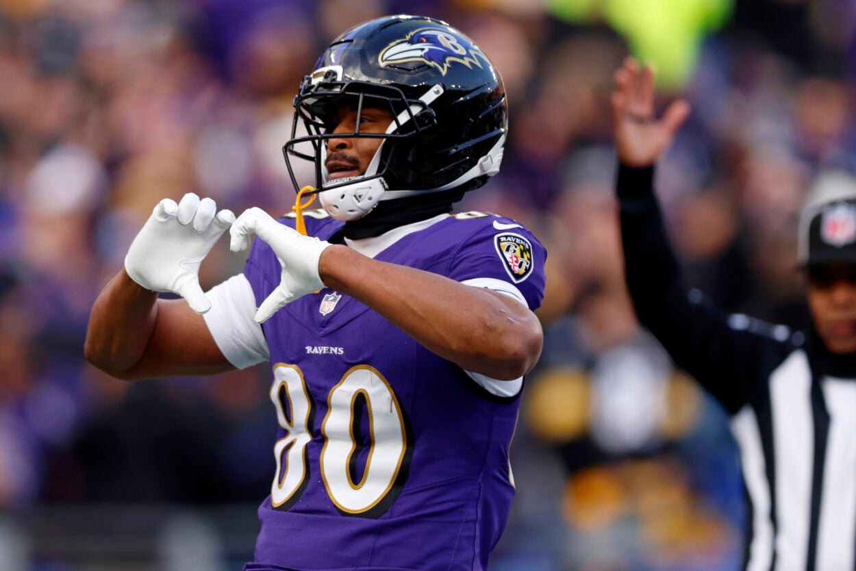 NFL: Pittsburgh Steelers at Baltimore Ravens Isaiah Likely, giants, NFL: Pittsburgh Steelers at Baltimore Ravens