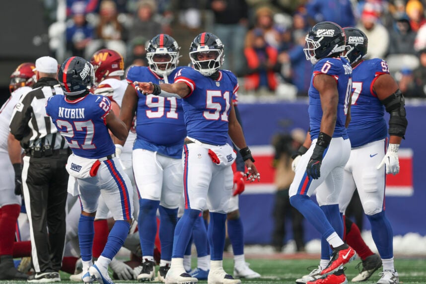 Abdul Carter, NFL: Washington Commanders at New York Giants