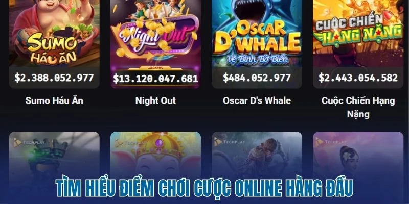 Tìm hiểu điểm chơi cược online hàng đầu