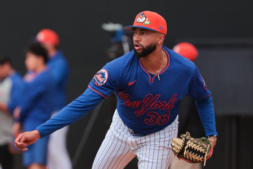 MLB: New York Mets-Workouts