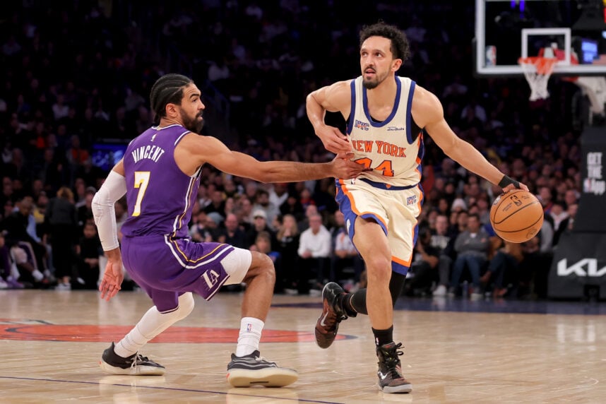 NBA: Los Angeles Lakers at New York Knicks