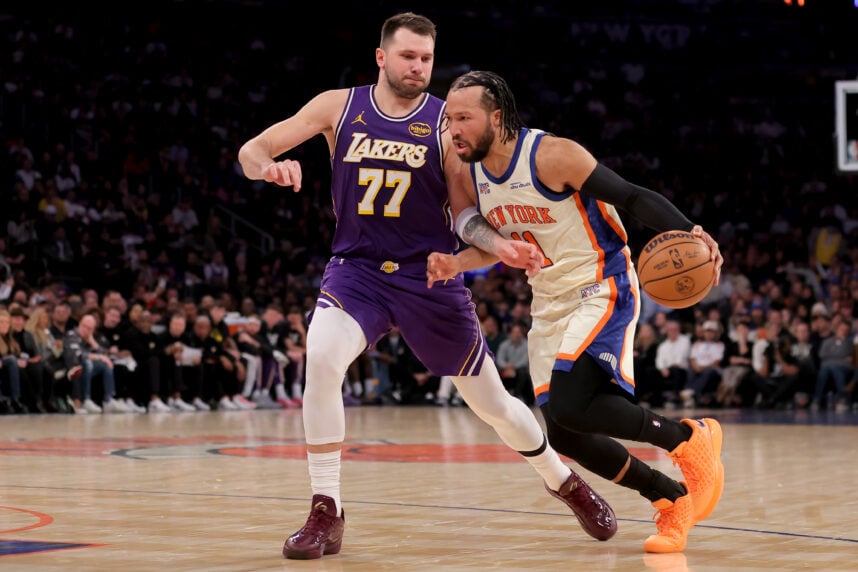 NBA: Los Angeles Lakers at New York Knicks
