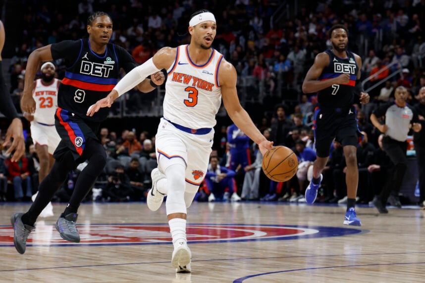 NBA: New York Knicks at Detroit Pistons