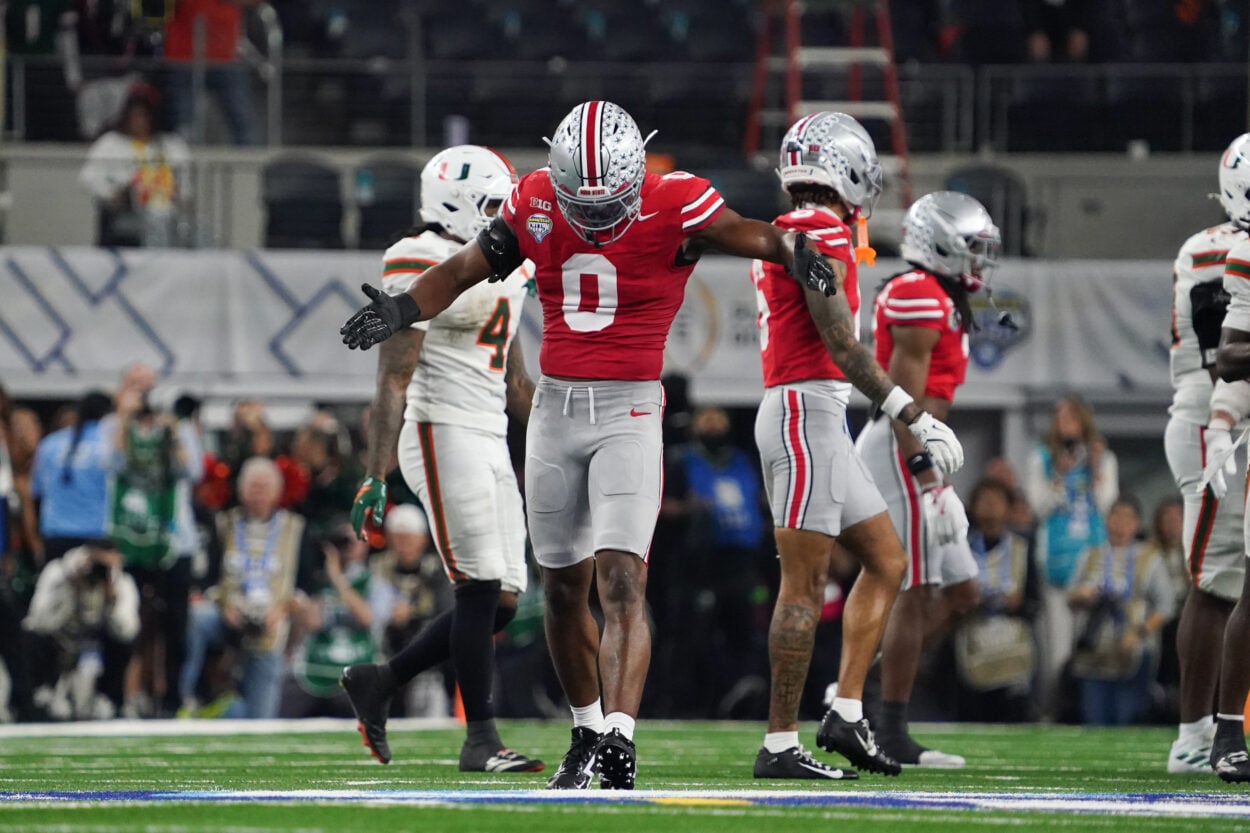NCAA Football: Cotton Bowl-Miami at Ohio State, new york giants, sonny styles