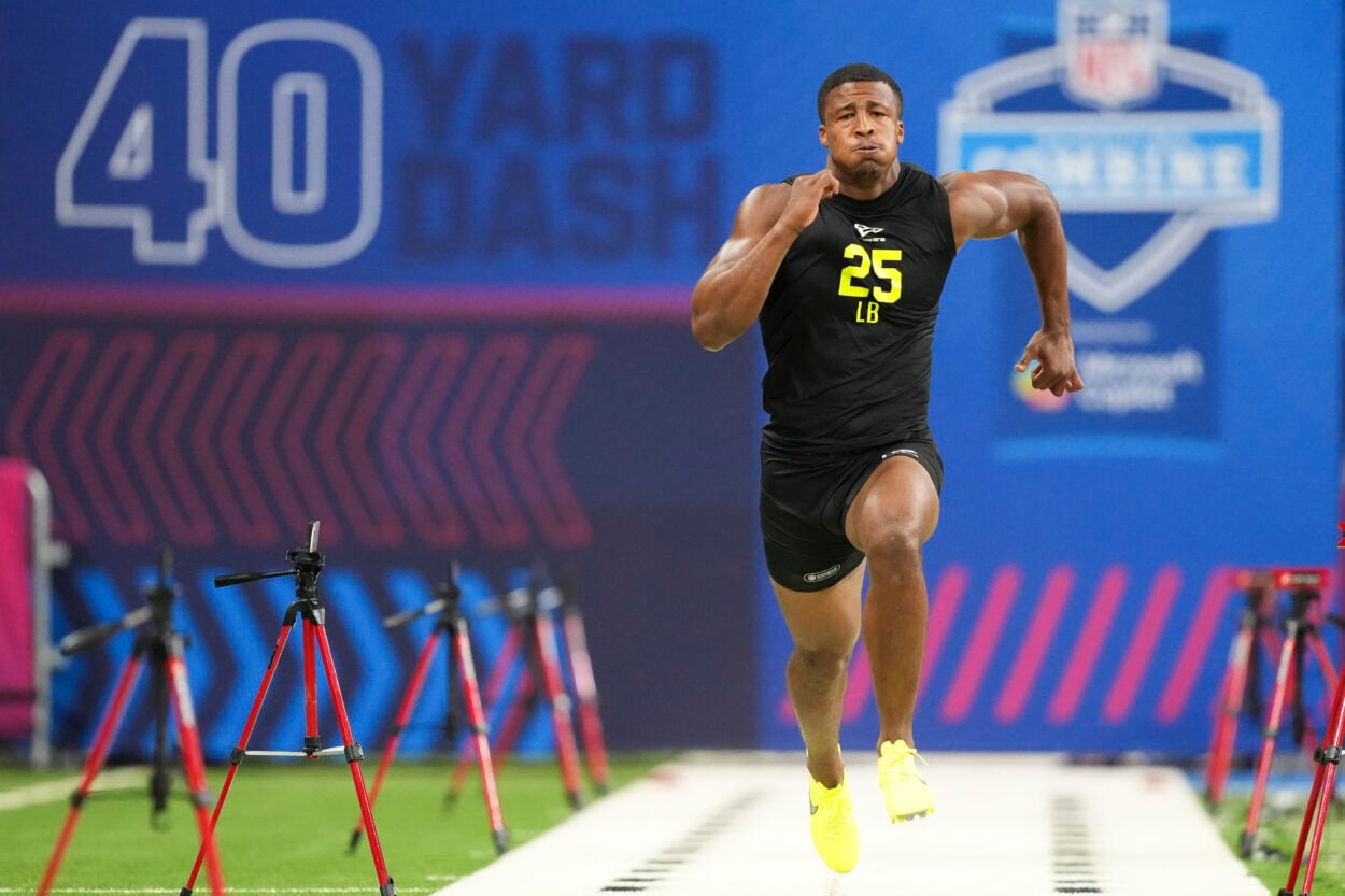 NFL: Combine, new york giants, sonny styles NFL: Combine, new york giants, sonny styles