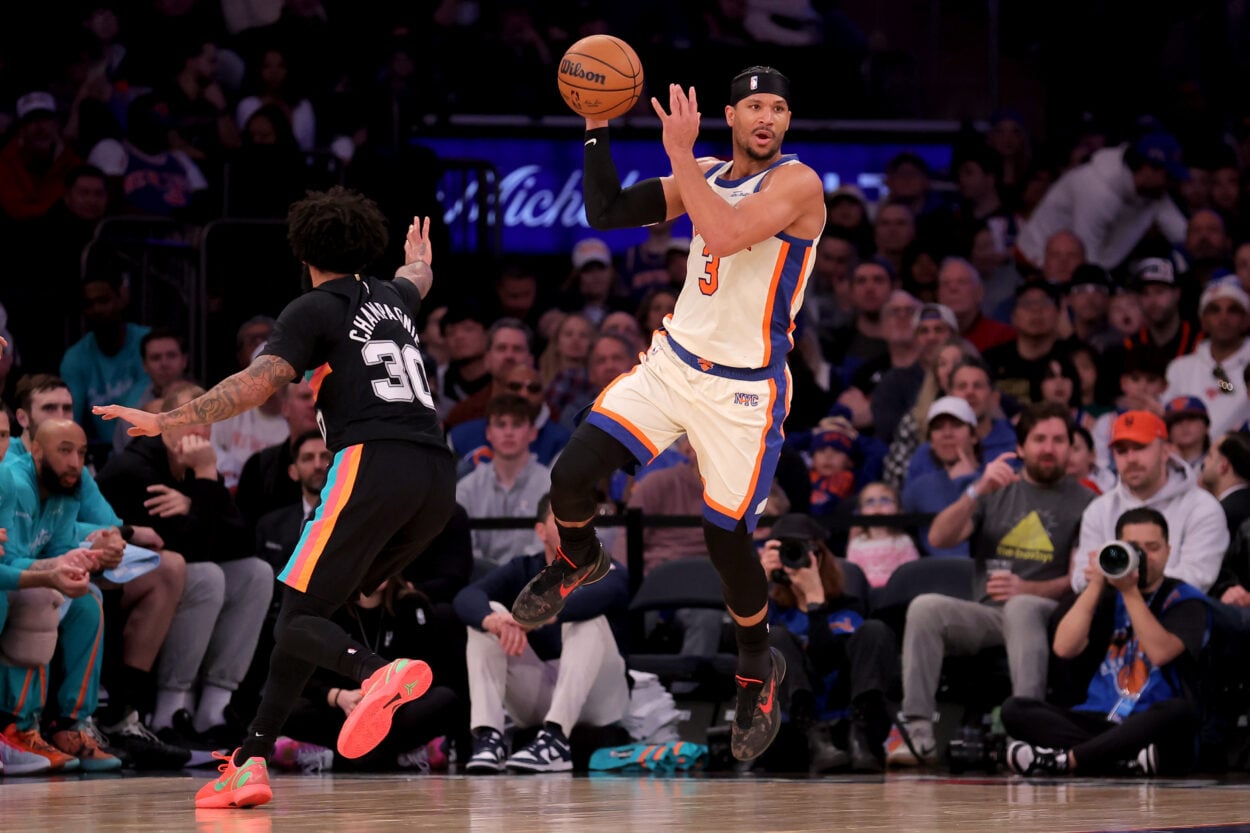 NBA: San Antonio Spurs at New York Knicks